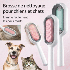 brosse de nettoyage pour chiens et chats