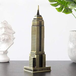 Statuette en métal de l'Empire State Building - 16cm
