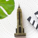 Statuette en métal de l'Empire State Building - 16cm – Image 3