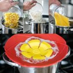 Couvercle Anti-Débordement en Silicone - Rouge - 28cm – Image 2