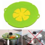 Couvercle Anti-Débordement en Silicone - Vert - 28cm – Image 3