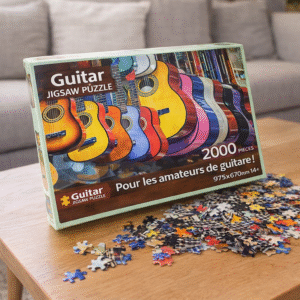 puzzle 2000 pièces guitar jigsaw puzzle