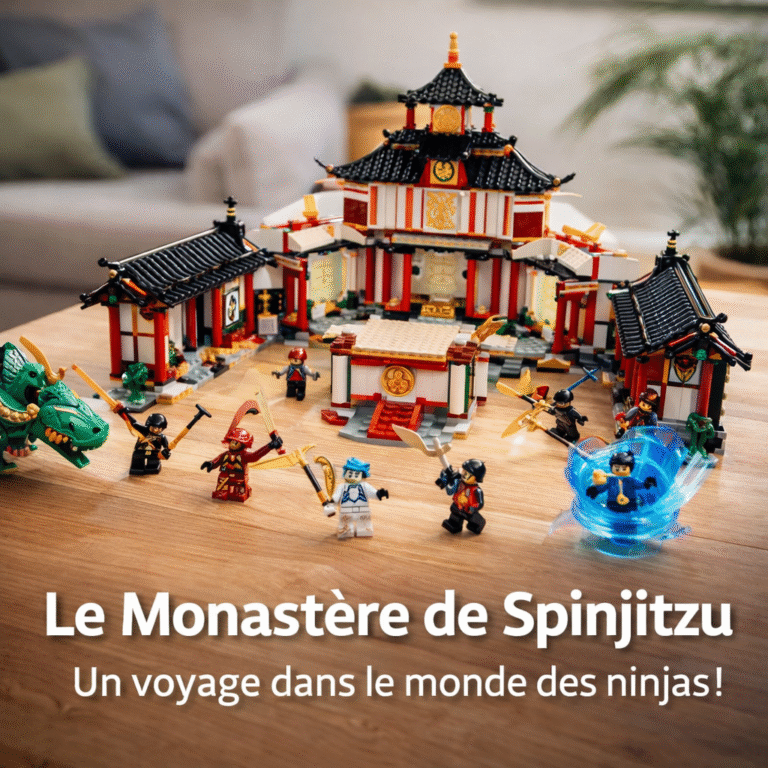 le monastère de spinjitzu" un voyage dans le monde des ninjas