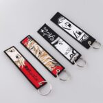 Porte-clés Tissu Brodé Power – Accessoire Stylé pour Fans de Chainsaw Man – Image 2