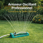 arroseur oscillant professionnel – couverture de jardin optimale