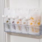 Pack de 5 Sachets de Rangement Réutilisables avec Bouchon - 1L – Image 5