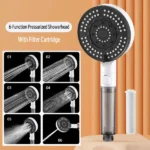 Pommeau de Douche Multifonction - 6 Modes de Jet – Image 5