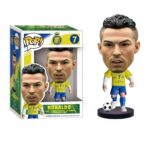 Figurine de collection Cristiano Ronaldo – Maillot Al Nassr (Style Pop)