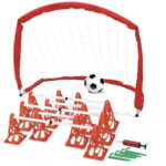 Kit d’Entraînement de Football Multifonction – But, Obstacle et Ballon Inclus