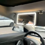 Miroir de Voiture avec Éclairage LED – Maquillage Parfait Même en Déplacement – Image 2