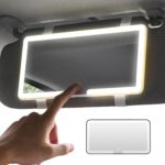 Miroir de Voiture avec Éclairage LED – Maquillage Parfait Même en Déplacement – Image 6