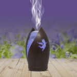 Diffuseur d'Huiles Essentielles avec Fil – Élégance et Sérénité - Marron – Image 2