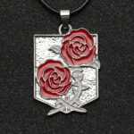 Collier "Attack on Titan" – Symbole de la Garnison