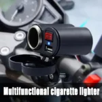 Prise Allume-Cigare Moto avec Port USB et Interrupteur – Image 2
