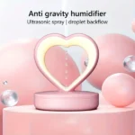 Humidificateur Anti-Gravity avec Effet de Gouttelettes – Design Cœur – Image 3
