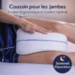 coussin pour les jambes soutien ergonomique et confort optimal