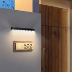 Applique murale solaire LED extérieure – Éclairage élégant et durable pour jardin, balcon et escalier