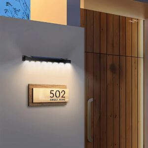 Applique murale solaire LED extérieure – Éclairage élégant et durable pour jardin, balcon et escalier