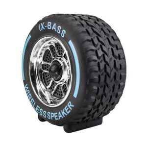 Enceinte Bluetooth Originale en Forme de Roue – Design Unique et Son Puissant