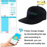 Casquette LED Programmable avec Contrôle via Application – Style et Technologie – Image 4