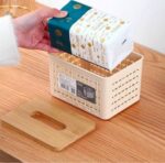 Boîte à Mouchoirs avec Couvercle Élégant – Praticité et Design Moderne – Image 2