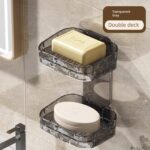 Porte-Savon Double Étages – Élégance et Praticité dans votre Salle de Bain