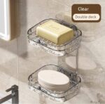 Porte-Savon Double Étages – Élégance et Praticité dans votre Salle de Bain – Image 2