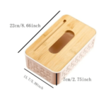 Boîte à Mouchoirs avec Couvercle Élégant – Praticité et Design Moderne – Image 4