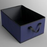 Boîte de Rangement Pliable 45×28×20 cm – Grande Capacité, Poignées Renforcées, Tissu Résistant – Image 3