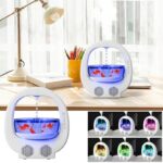 Aquarium 3-en-1 : Diffuseur d’Huile Essentielle, LED Ambiance & Enceinte Bluetooth