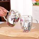 Mug à Double Paroi avec Fleurs Séchées – Élégance et Originalité – Image 6