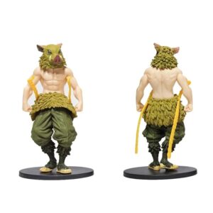 Figurine Inspirée d’Inosuke – Le Guerrier Sauvage - 13 cm