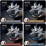 Diffuseur de Parfum pour Voiture – Design Avion Rotatif & Élégant – Image 6