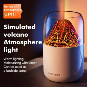 Humidificateur d'Air avec Effet Flamme – Créez une Ambiance Unique et Relaxante