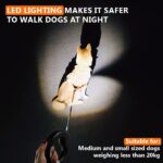 Laisse Rétractable avec Lampe LED – Sécurité et Confort pour Vos Promenades – Image 3