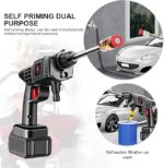 Nettoyeur Haute Pression Sans Fil – Puissance et Mobilité pour un Lavage Facile - 3 Batteries – Image 4