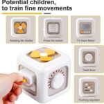 Cube d’Activités 6 en 1 – Éveil et Développement pour Bébé – Image 4