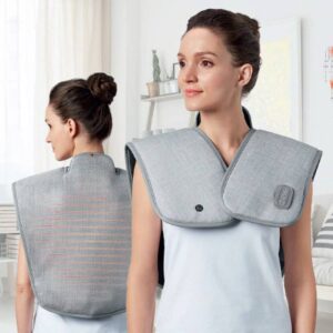 Collier de Massage Chauffant & Vibrant – Relaxation Instantanée