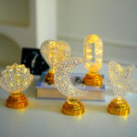 Lampe Décorative Cœur en Cristal LED – Élégance & Ambiance Romantique – Image 2