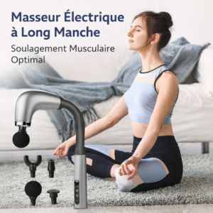 masseur Électrique à long manche – soulagement musculaire optimal