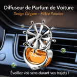 diffuseur de parfum pour voiture – design hélice rotative