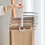 Cintre Multifonction pour Pantalons – Support Pliable & Gain d'Espace pour Placard – Image 3