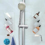 Organiseur Mural Transparent – Lot de 2 Pièces avec Crochets Adhésifs Inclus – Image 7