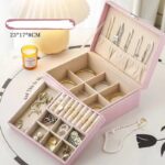 Boîte à Bijoux Élégante avec Compartiments Multiples – Coffret Rangement Bijoux – Image 5