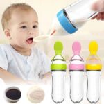 Cuillère distributrice pour bébé – Biberon doseur 2 en 1 | Dès 6 mois