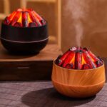 Diffuseur d’Arômes LED Effet Cheminée – 11.6 x 10.2 cm – USB – Ambiance Zen & Relaxante – Image 5