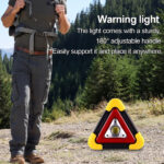 Lampe de Secours LED Multifonction – Pliable & Rechargeable – Feu de Signalisation Triangle Rouge – Image 5
