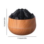 Diffuseur d’Arômes LED Effet Cheminée – 11.6 x 10.2 cm – USB – Ambiance Zen & Relaxante – Image 7