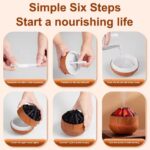 Diffuseur d’Arômes LED Effet Cheminée – 11.6 x 10.2 cm – USB – Ambiance Zen & Relaxante – Image 6