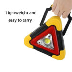 Lampe de Secours LED Multifonction – Pliable & Rechargeable – Feu de Signalisation Triangle Rouge – Image 6